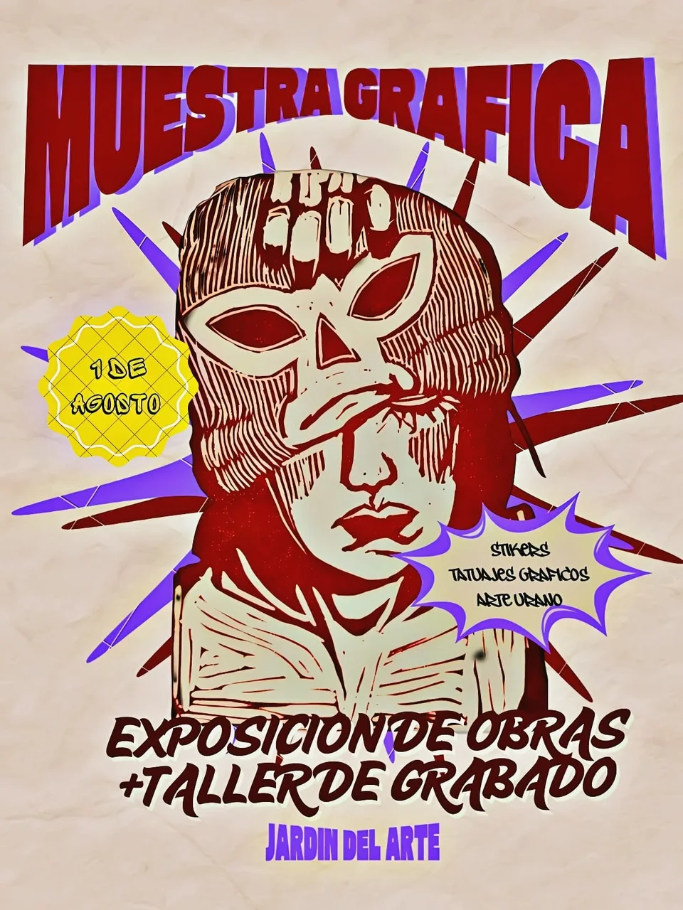 Cartel oficial de Muestra Gráfica